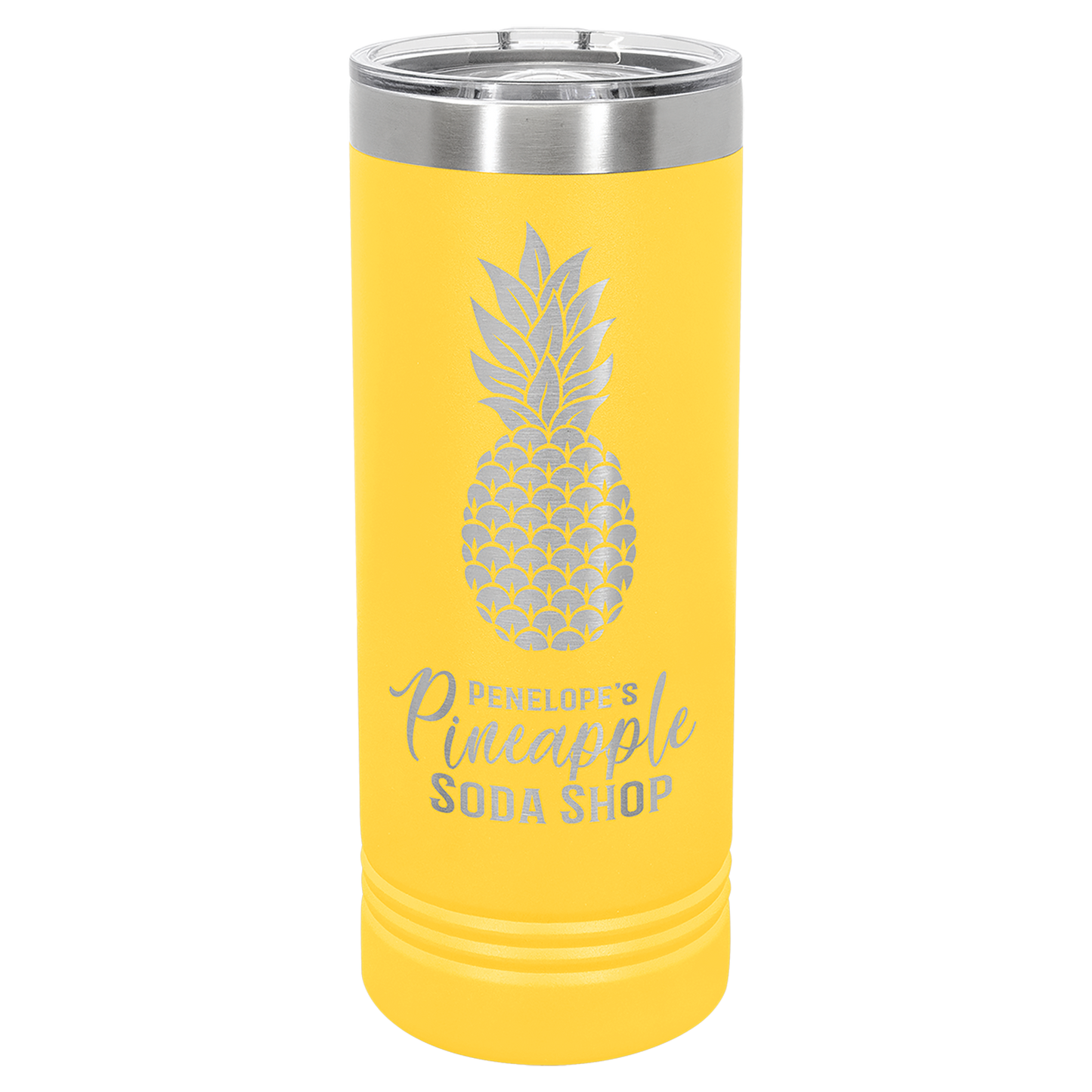 22 oz Skinny Tumbler with Slider Lid