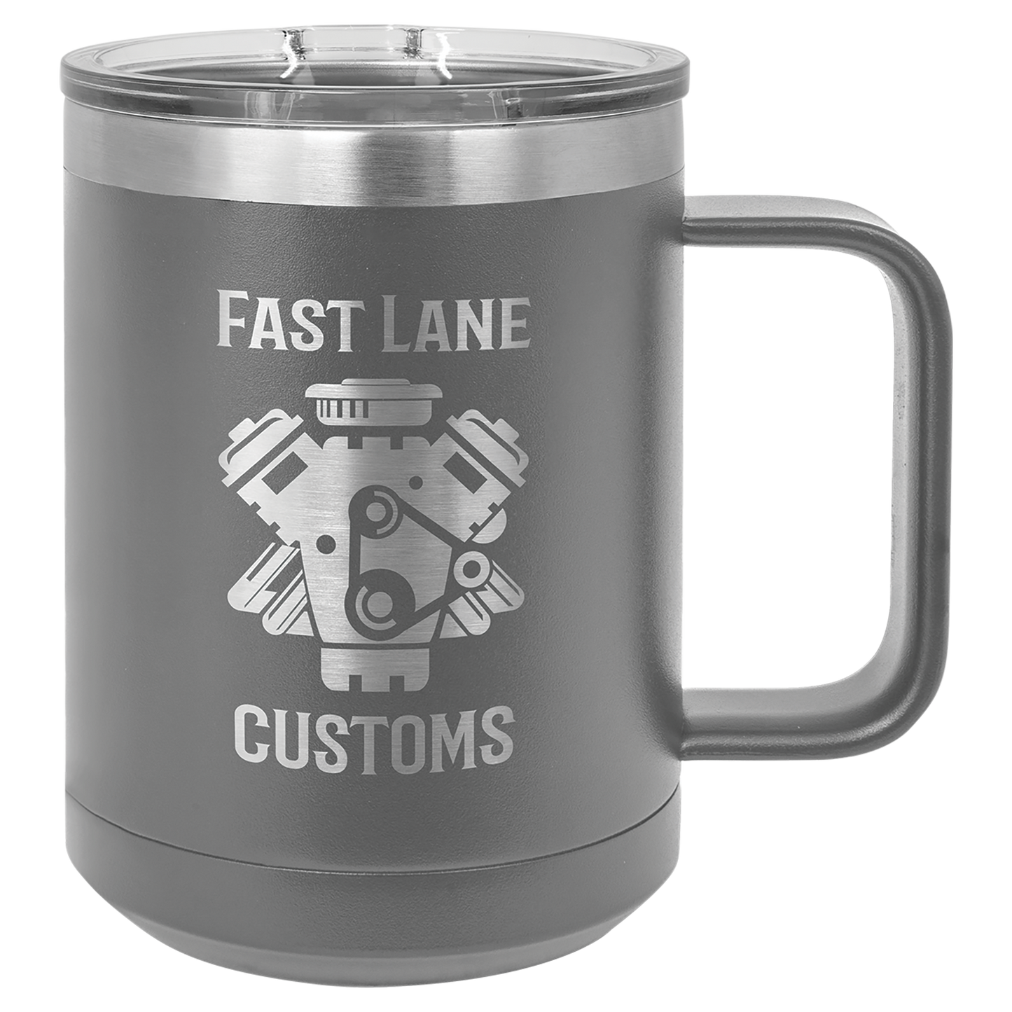15 oz Mug with Magnetic Lid