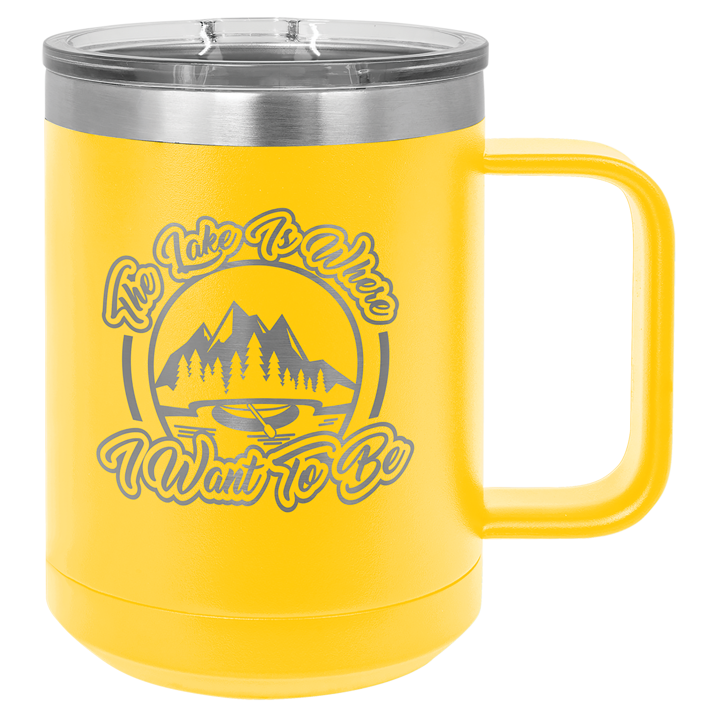15 oz Mug with Magnetic Lid