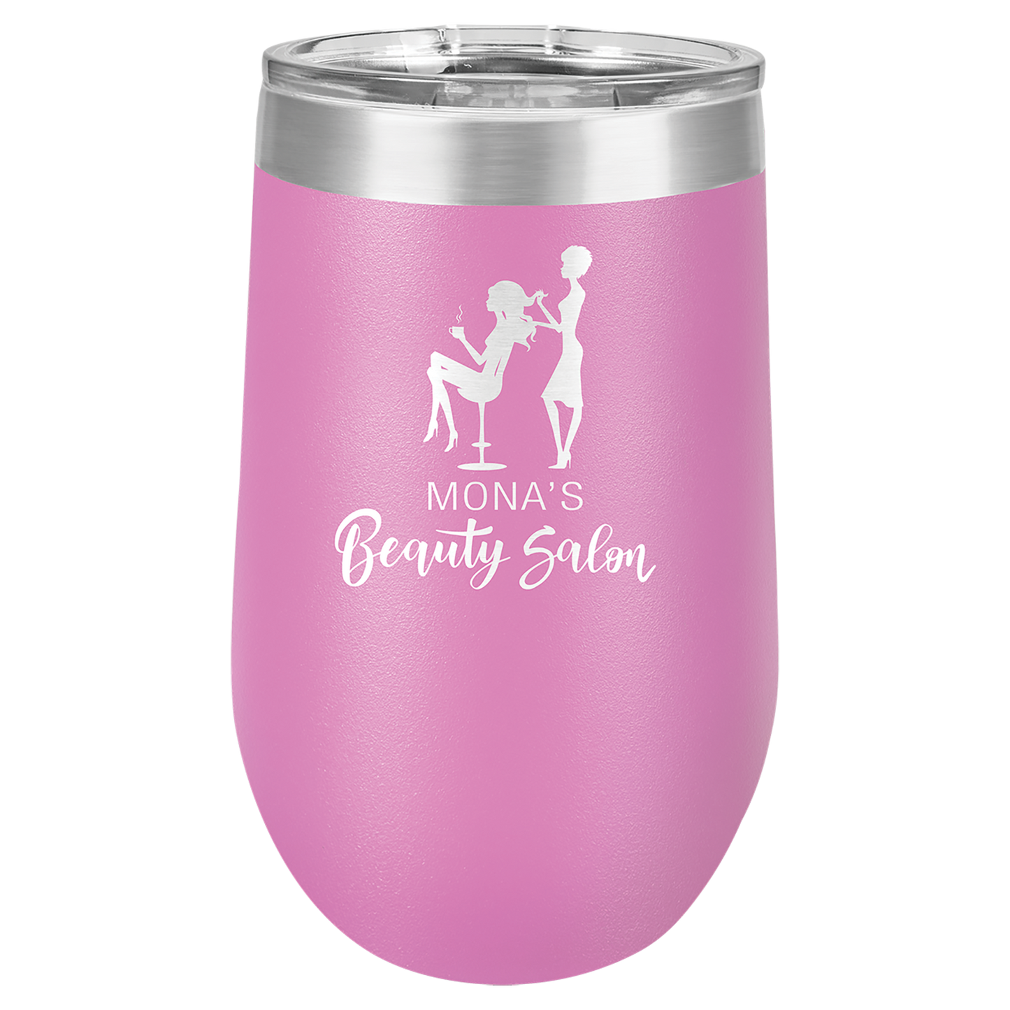 16 oz Stemless Wine Tumbler with Magnetic Lid