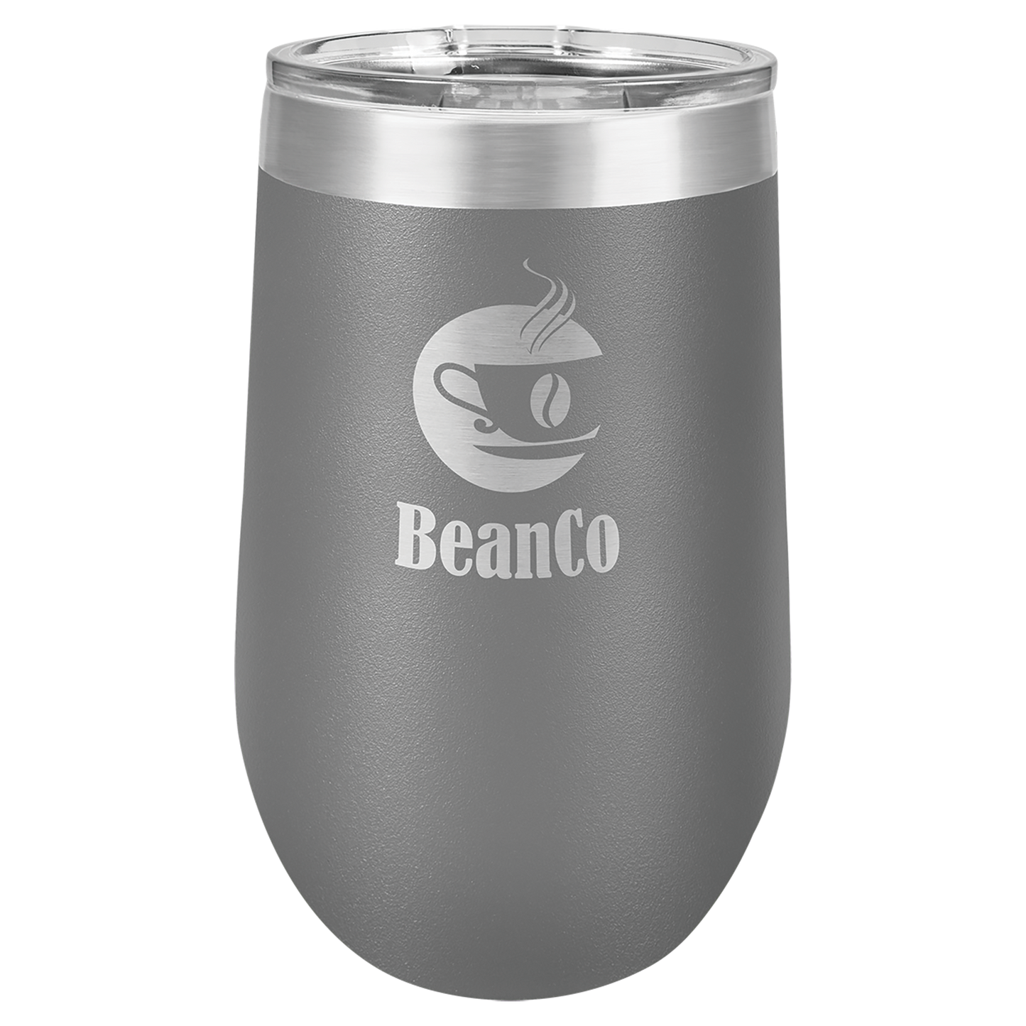 16 oz Stemless Wine Tumbler with Magnetic Lid