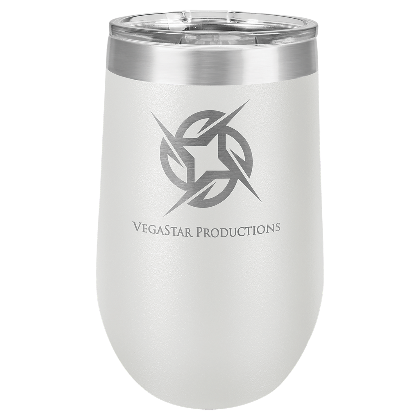 16 oz Stemless Wine Tumbler with Magnetic Lid