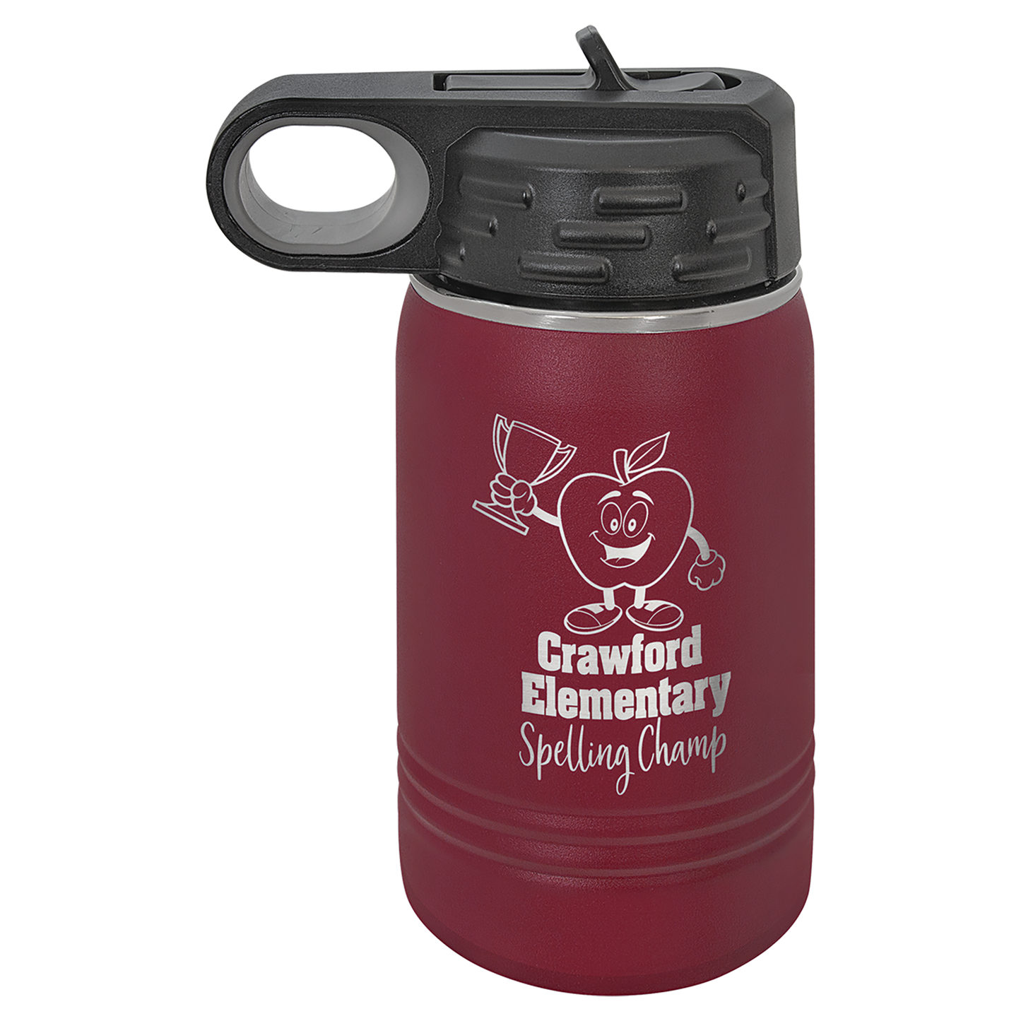 12 oz Water Bottle - Custom