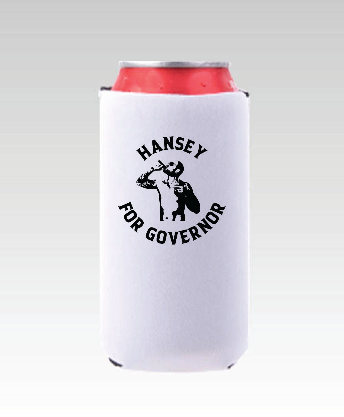 Hansey For Governor 16oz Can Holder