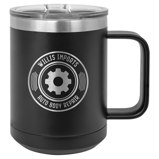 15 oz Mug with Magnetic Lid