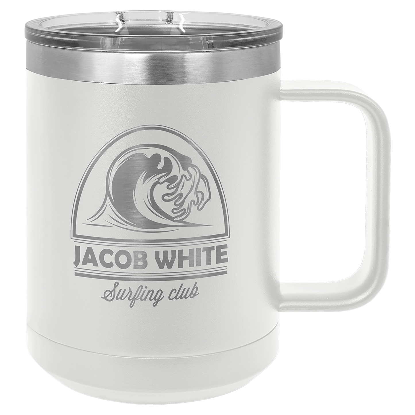 Hansey For Governor 15 oz Mug with Magnetic Lid