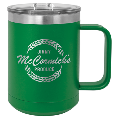Hansey For Governor 15 oz Mug with Magnetic Lid