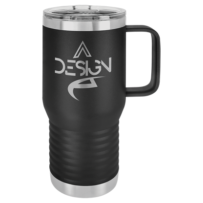 20oz Travel Mug with Magnetic Lid