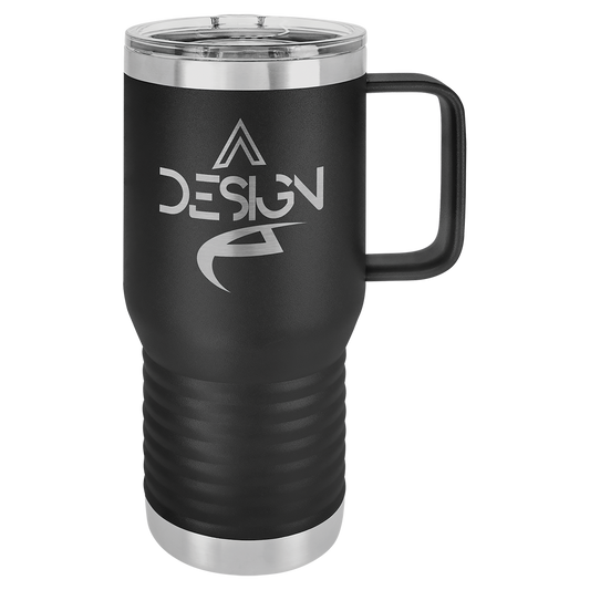 20oz Travel Mug with Magnetic Lid