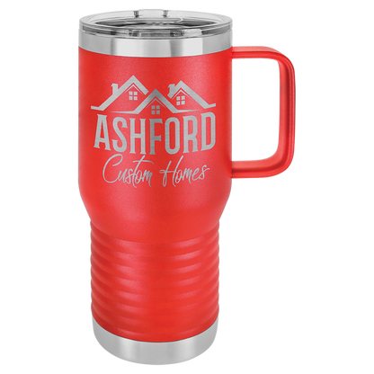 20oz Travel Mug with Magnetic Lid