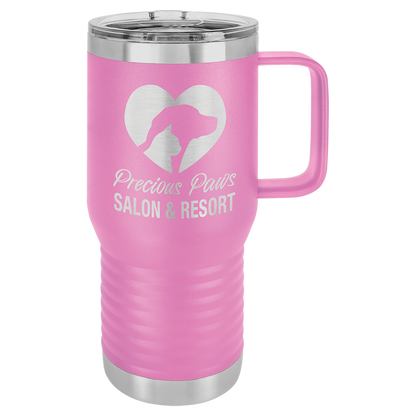 20oz Travel Mug with Magnetic Lid