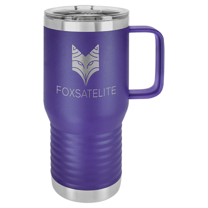 20oz Travel Mug with Magnetic Lid