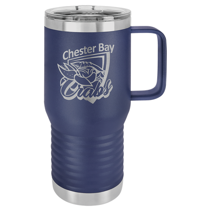 20oz Travel Mug with Magnetic Lid