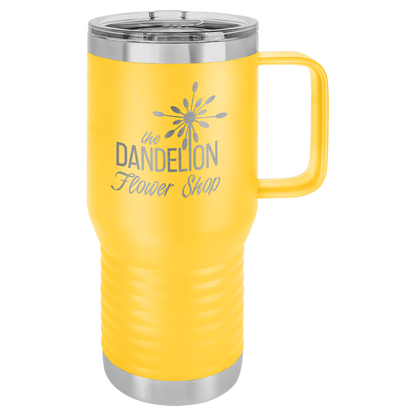 20oz Travel Mug with Magnetic Lid