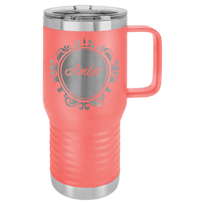 20oz Travel Mug with Magnetic Lid