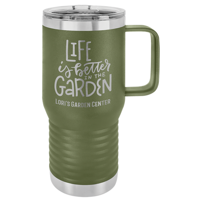 20oz Travel Mug with Magnetic Lid