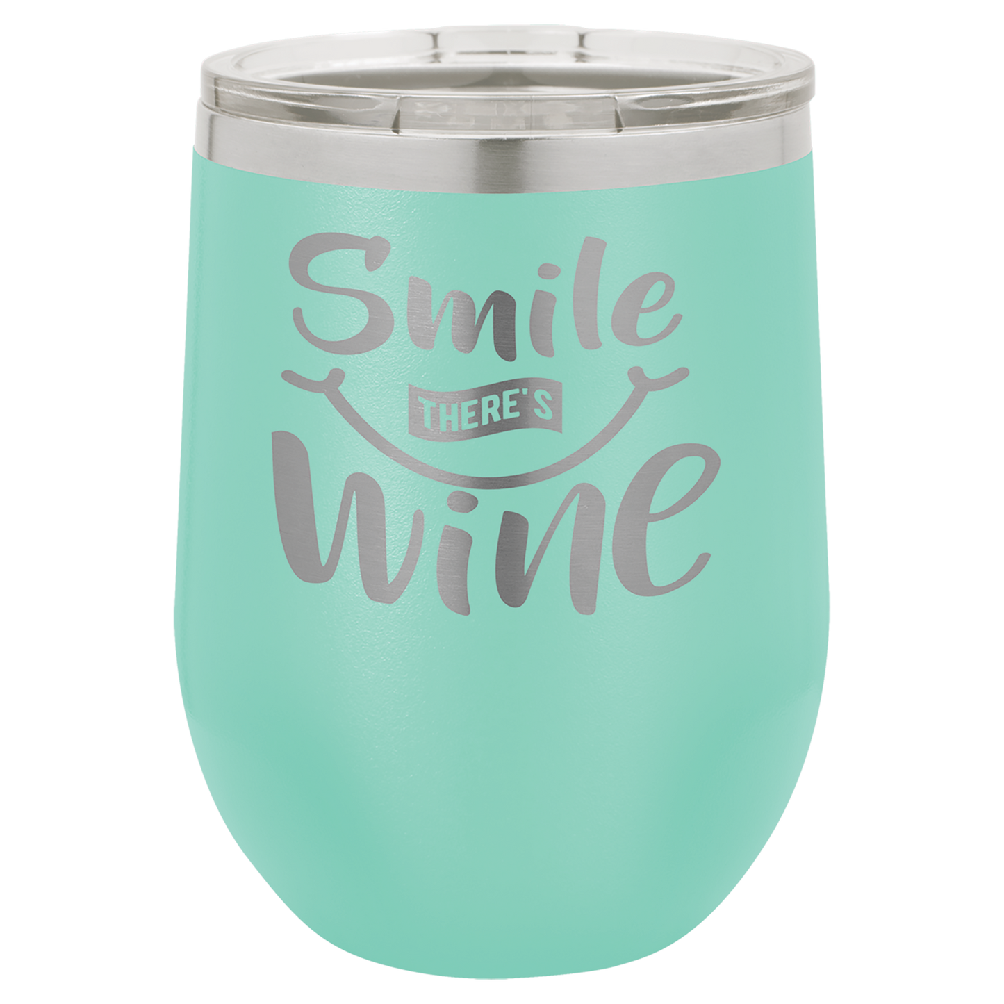 12 oz Stemless Wine Tumbler with Lid